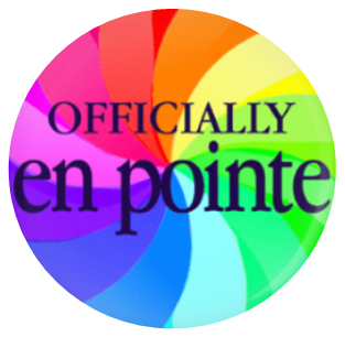 Button - Officially En Pointe (Rainbow)
