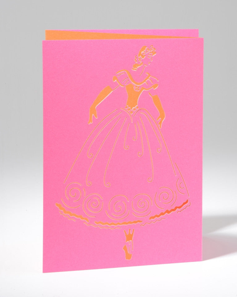 Laser Cut Greeting Card - Releve