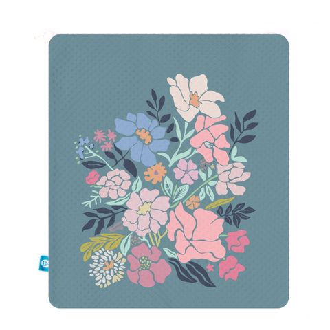 Printed Mesh Bag - Dark Teal