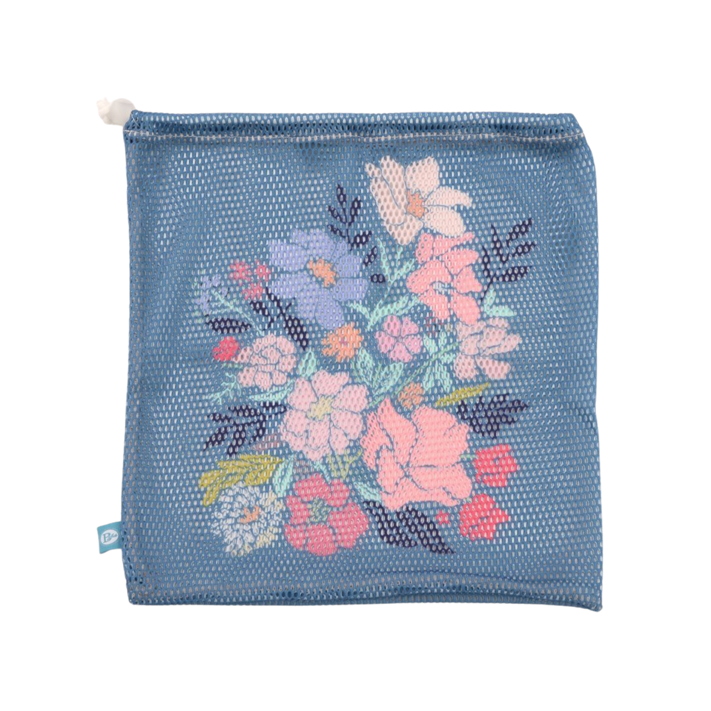 Printed Mesh Bag - Dark Teal