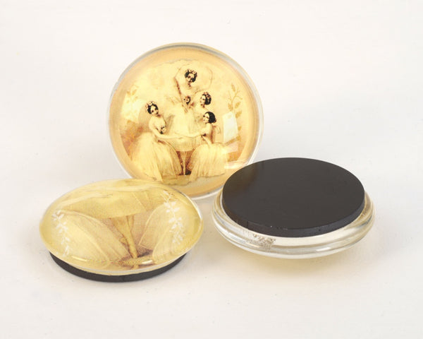 Glass Magnet Set - Pas De Quatre