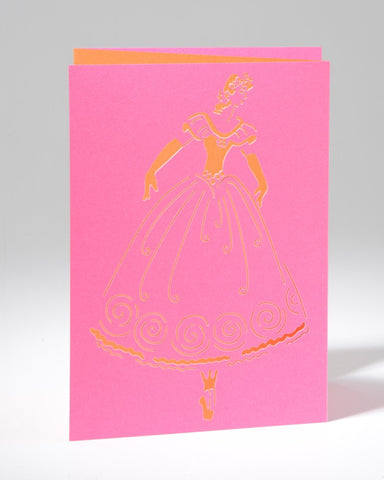 Laser Cut Greeting Card - Releve