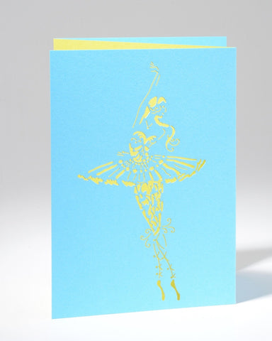 Laser Cut Greeting Card - En Pointe